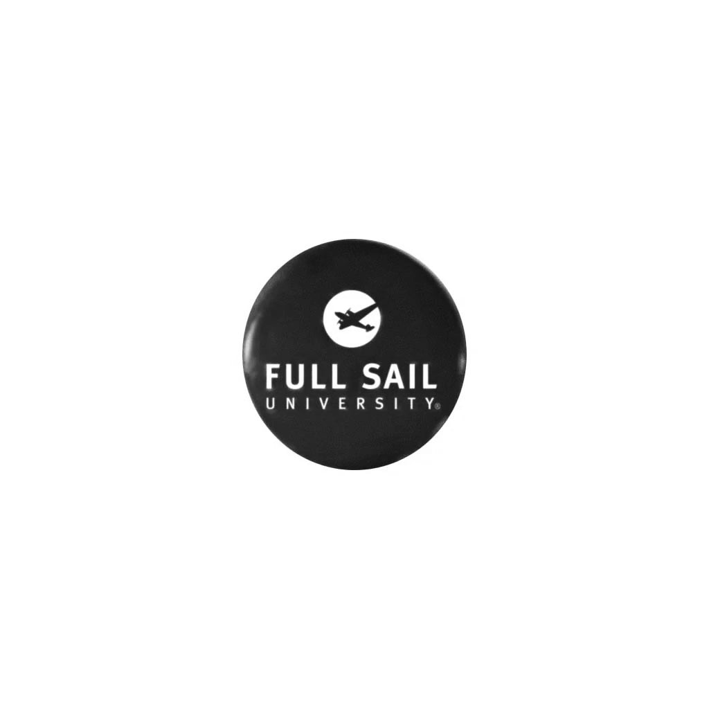 Logo Button - Black
