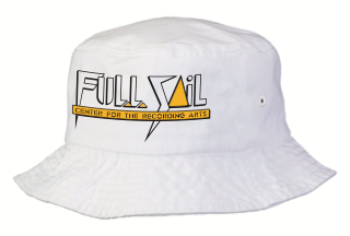 80's Bucket Hat - White