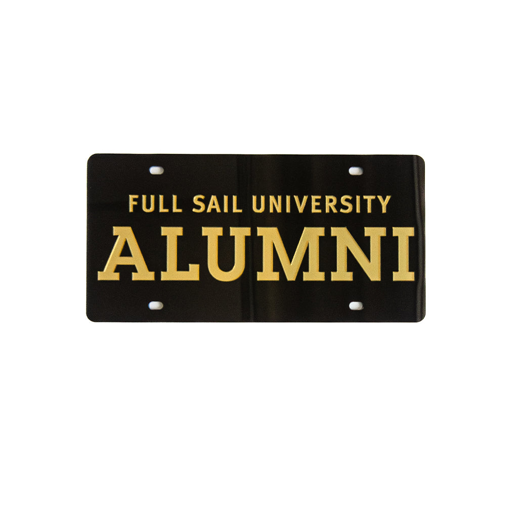 License Plate - Alumni