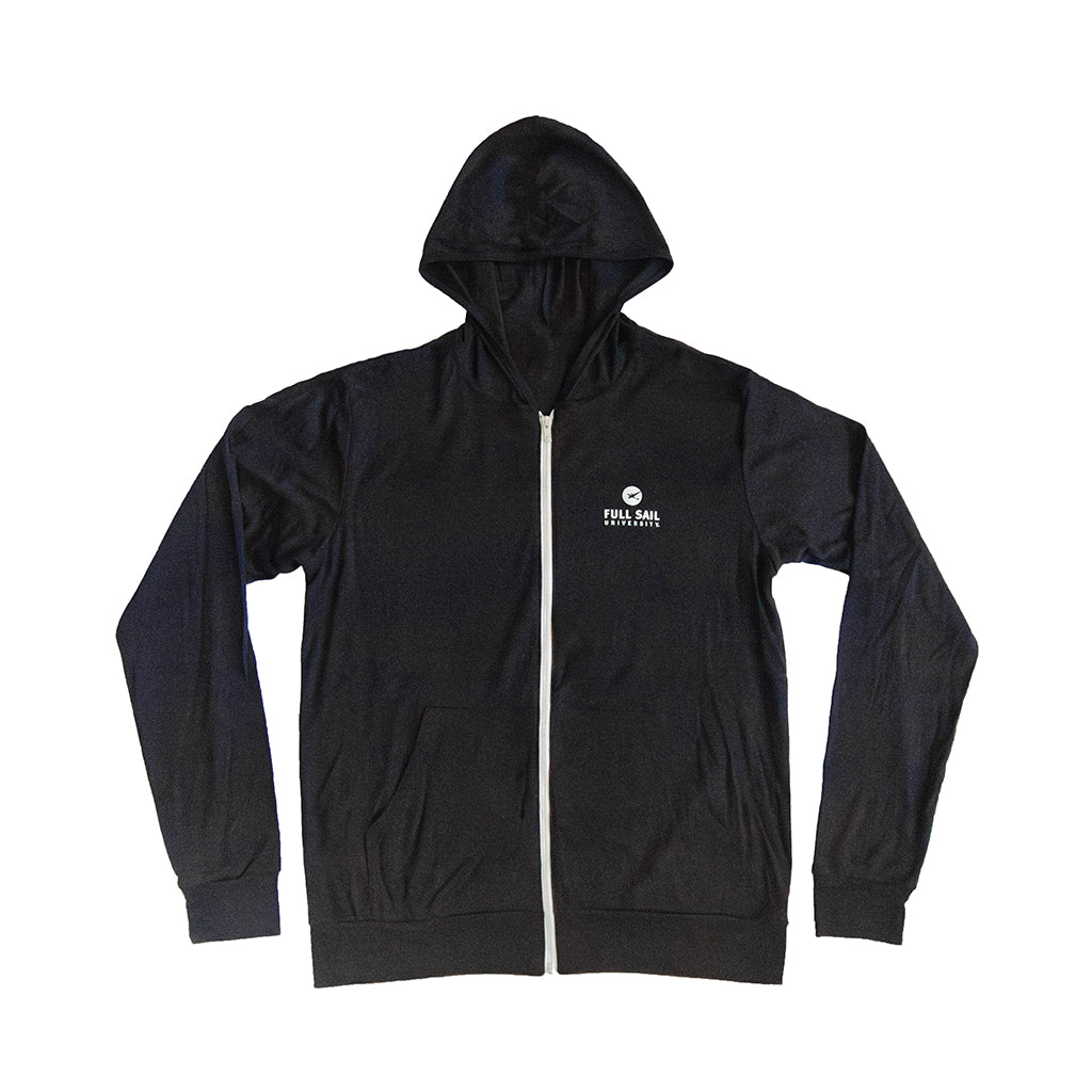 Lightweight Hoodie - Charcoal Black Triblend
