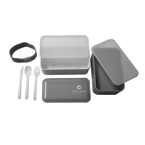 Bento Lunch Box - Gray