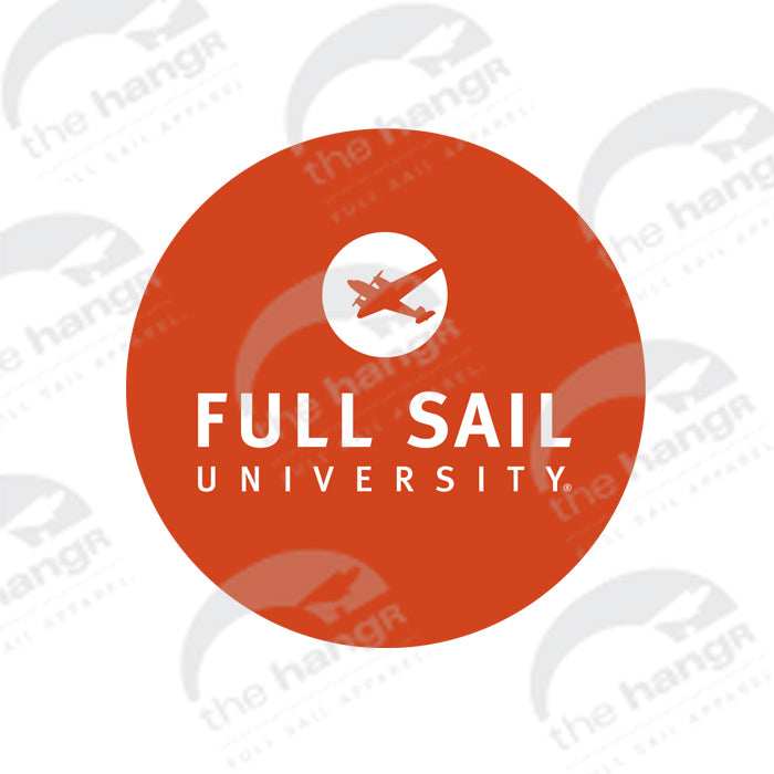 Circle Decal - Orange