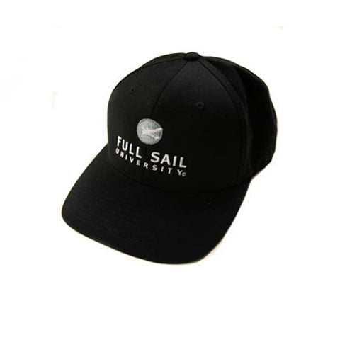 Flex Fit Stacked Hat - Black