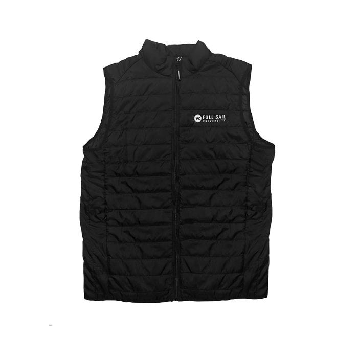 Packable Puffer Vest – Black