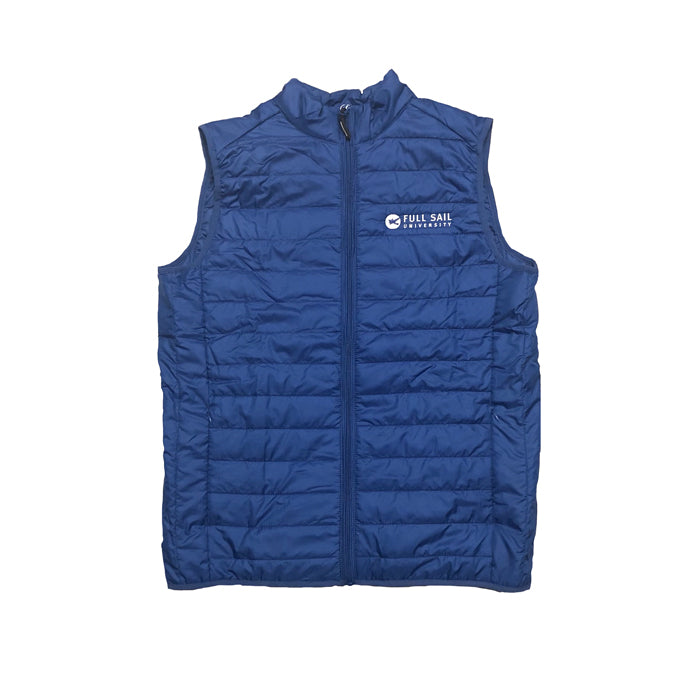 Packable Puffer Vest - Royal