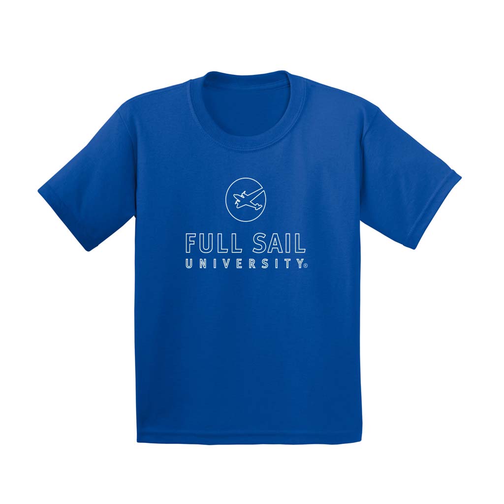 Wireframe Tee - Royal Blue
