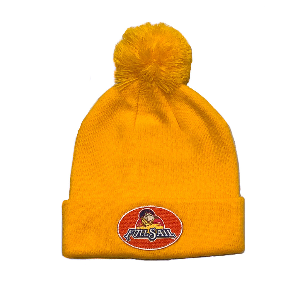 Ship Knit Pom Pom Hat – Gold