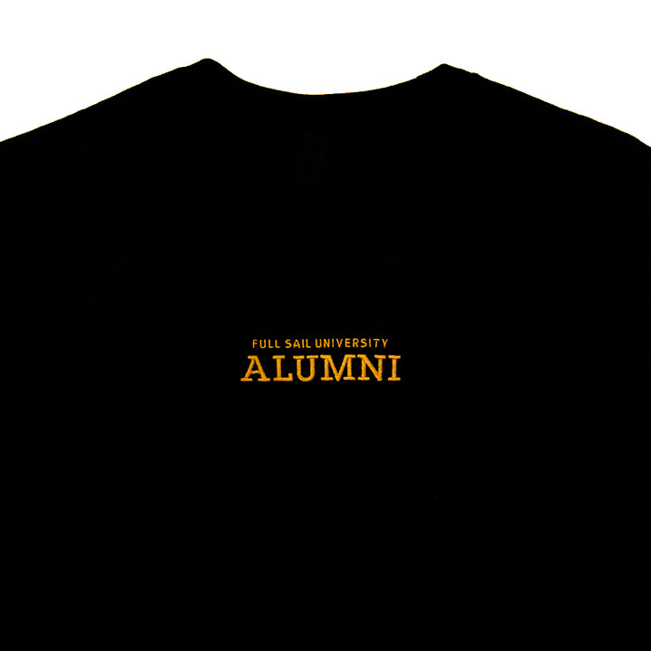 Alumni Embroidered Tee - Black