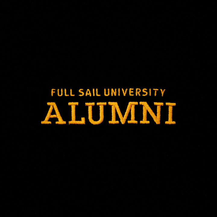 Alumni Embroidered Tee - Black
