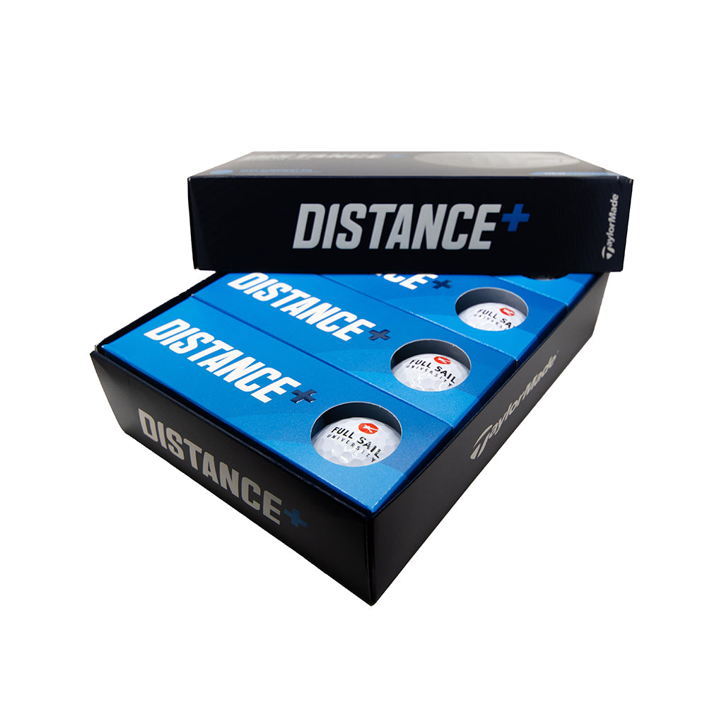 TaylorMade Distance+ Golf Ball - 3-Pack