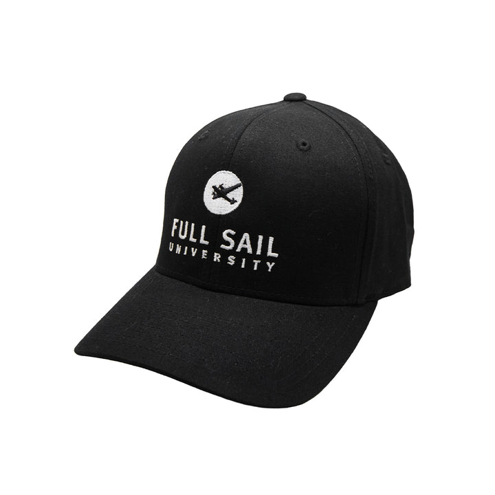 Flex Fit Stacked Hat - Black