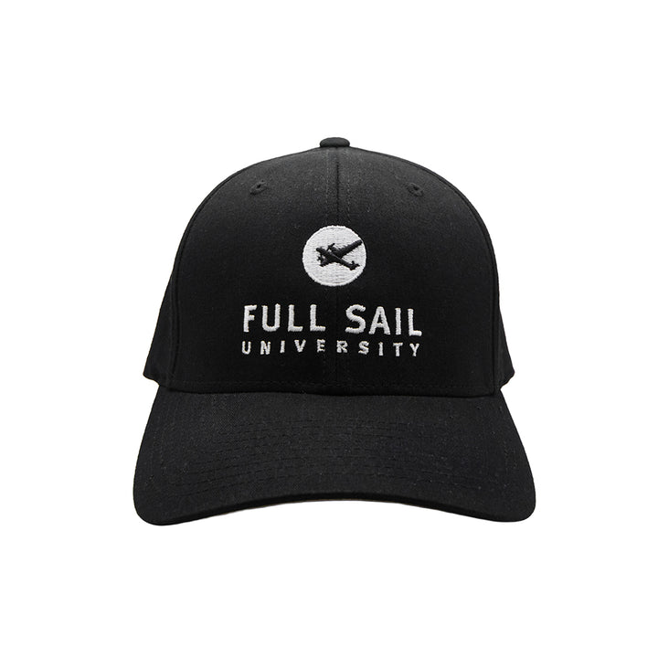 Flex Fit Stacked Hat - Black