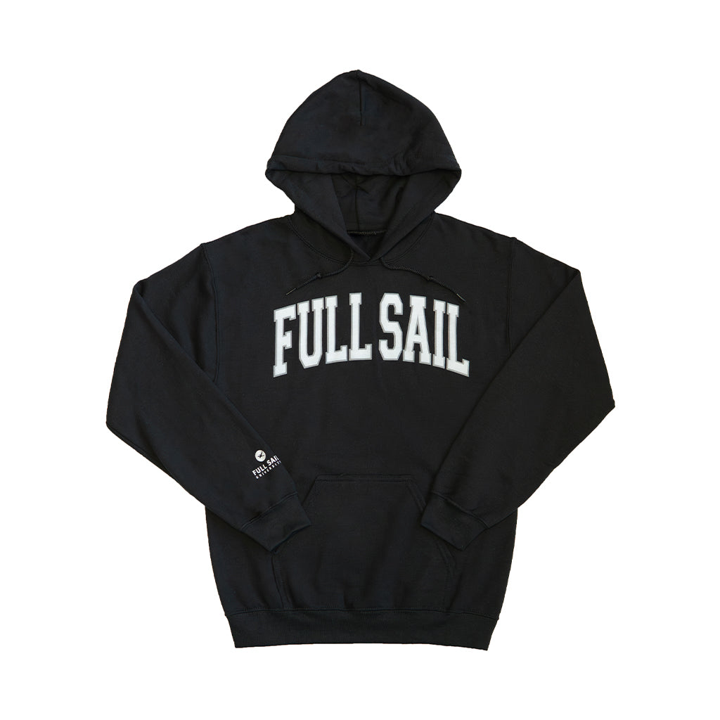 Varsity Pull Over – Black